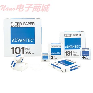 Advantec 12.5厘米直徑2號定性濾紙