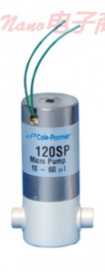 Cole-Parmer?惰性電磁自吸式微型泵，20微升，12 VDC，PPS，EPDM