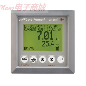 Cole-Parmer 550 pH /溫度1/4-DIN，控制器