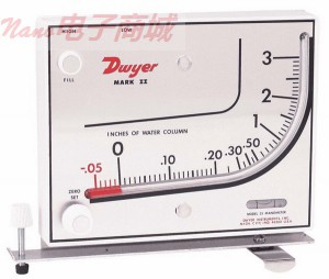 Dwyer MARK II 25 壓力表，傾斜