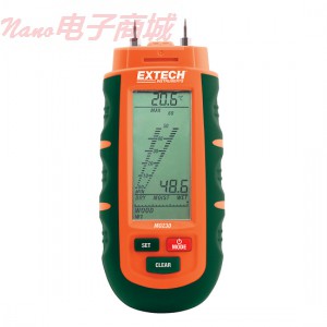 Extech mo230 用于木材和其他建筑材料便攜式探針濕度計