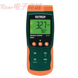 Extech sdl550測量谷物，玉米，水稻，棉花和紙水分儀和數據記錄器