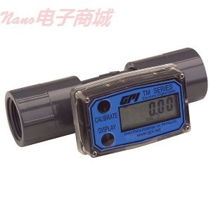 美國GPI 流量計/累加器，2?20 GPM，3/4“NPT（F）過程連接