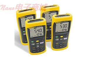 美國福祿克 Fluke 53-II B 60Hz單輸入數字溫度表，數據記錄，USB通信，60Hz，抗干擾