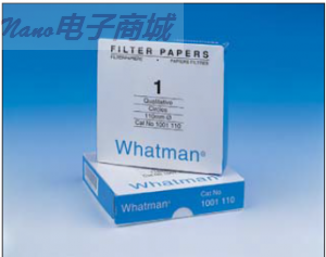 WhatmanGrade1定性濾紙1001-824GR 1 7.5x10.0CM 500/PK