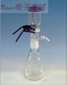 Whatman GV050/0玻璃真空過濾裝置10442000 GV050/0 GLASS VAC1 250ML 1/PK