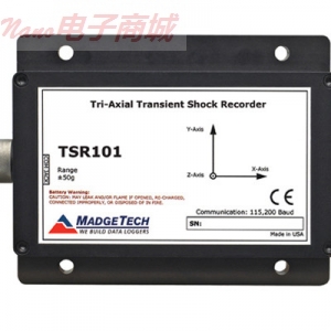 MadgeTech/邁捷克 Shock101-100-EB振動記錄儀