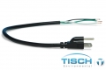 Tisch TE-5010-4，公電源線(xiàn)，12英寸