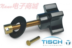 Tisch TE-5003-9,3“過濾器支架黃銅螺栓，鉚釘，墊圈和塑料螺母套裝（ea。）